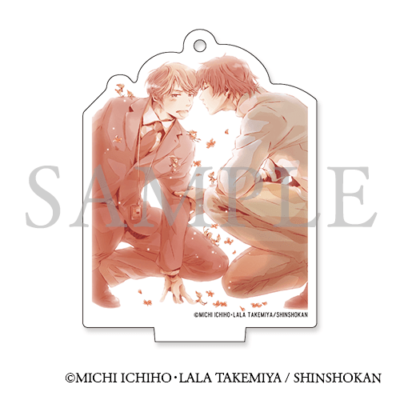 特製アクリルキーホルダー（台座：雲）[潮×計]