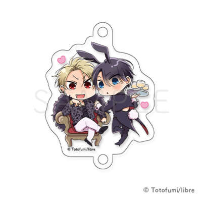 連結アクリルチャーム［1］