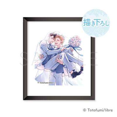 描き下ろし♡額縁マグネット［1］