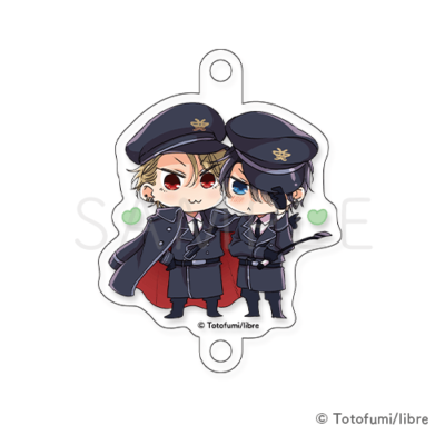 連結アクリルチャーム［2］