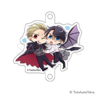 連結アクリルチャーム［4］