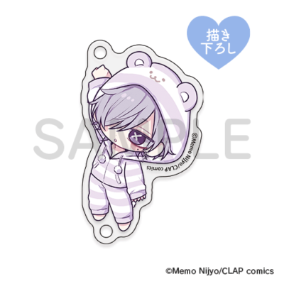 描き下ろし♡連結アクリルチャーム[愛瑠]