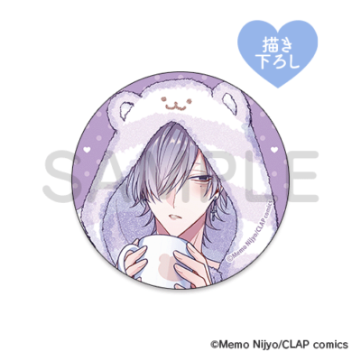 描き下ろし♡缶バッジ[愛瑠]